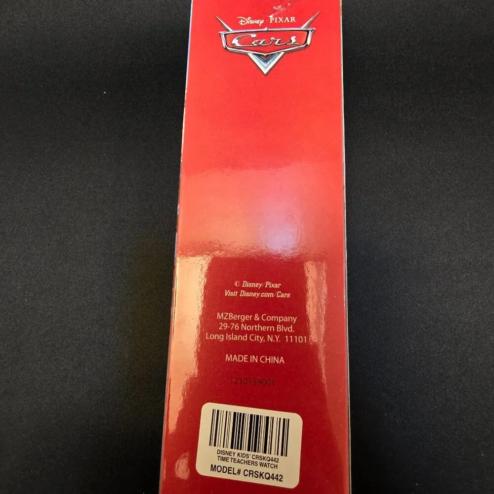 Unisex Disney Cars lightning mcqueen Watch Wristwatch analog Watch-New!